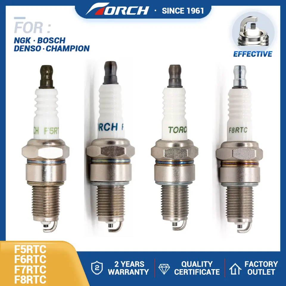 HOT PREDAJ Nové výrobky automobilov Sviečky Torch F6RTC F5RTC F7RTC F8RTC Vymeňte pre BPR5ES/BPR6ES/BPR7ES/BPR8ES Originálna zapaľovacia sviečka