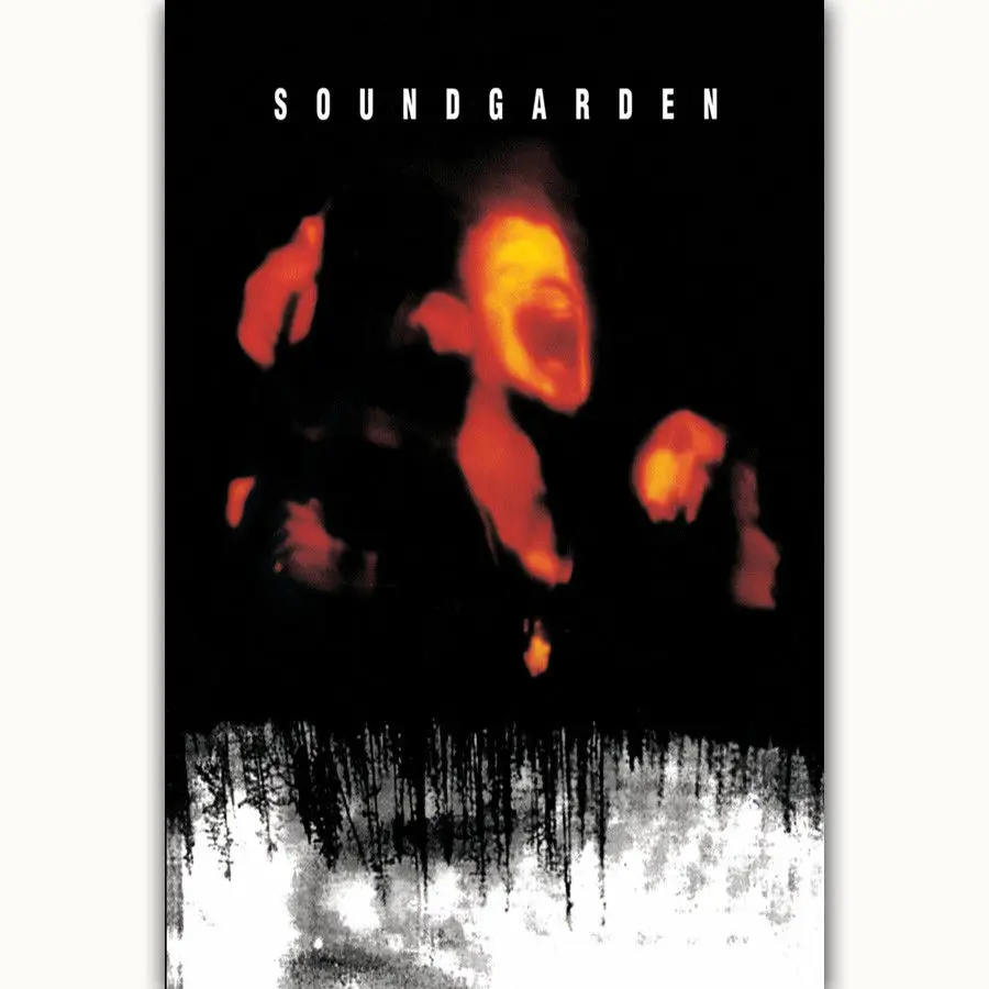 HOT RIP Chris Cornell Soundgarden Rock-Silk Art Art Plager Wall Sticker Dekorácia Darček