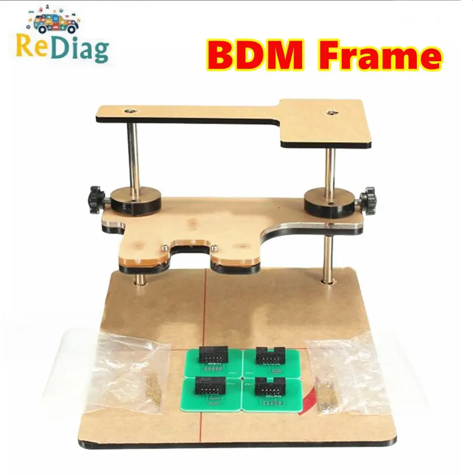 Hot Sale Metal LED BDM Rám so 4 sondami Pens BDM Proby Práca pre programátor programátora ECU LED KESS KESS KAG KTAG LED BDM