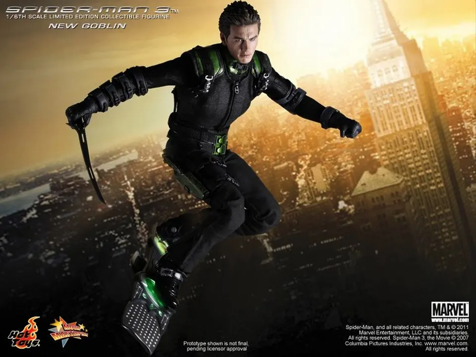 Hot Toys HT 1/6 Spider-Man 3 MMS151 Green Goblin 2. generácia GOBLIN LITTLE GREEN GOBLIN MODEL