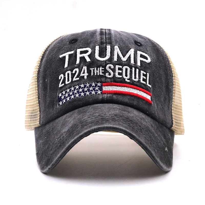HOT TRUMP 2024 Americký prezidentský klobúk urobte z Ameriky opäť skvelý klobúk Donald Trump Republikánska čiapka Maga vyšívaná čiapka