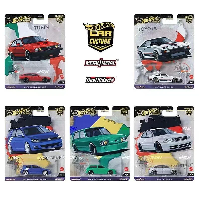 Hot Wheels 2024 Rohový drift Canyon Warrior Car Culture Series Fpy86 zliatiny Die-Cast Model Collection Ornament