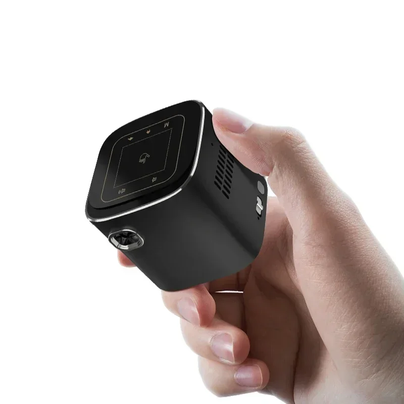 HOTACK D048A SMART PROJECTOR PLNÉ HD HOMNÉ DOPRAVU 4K Telefón Prenosný PICO Cube LED Android 9
