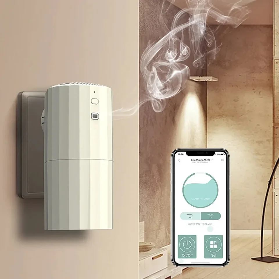 Hotelové toaletné éterické oleje Difúzor aromaterapeutický stroj Elektrická aromatická oáza domáca vôňa miestnosť aromatizátor