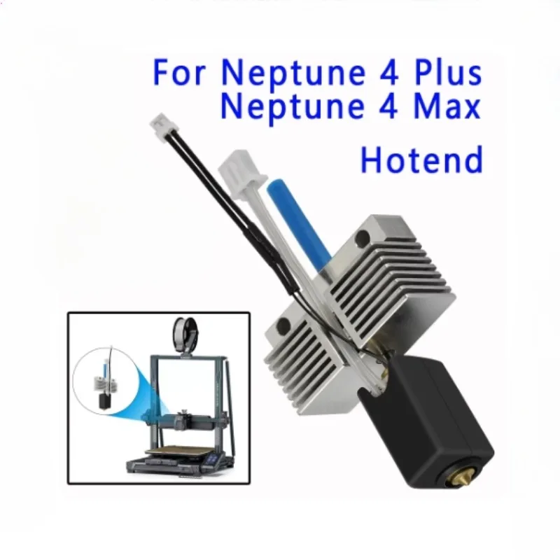 Hotendová súprava pre Elegoo Neptune 4 Plus/4 Max 3D tlačiareň Plne zostavte všetky kovové Hotend s príslušenstvom 3D tlačiarní dýza