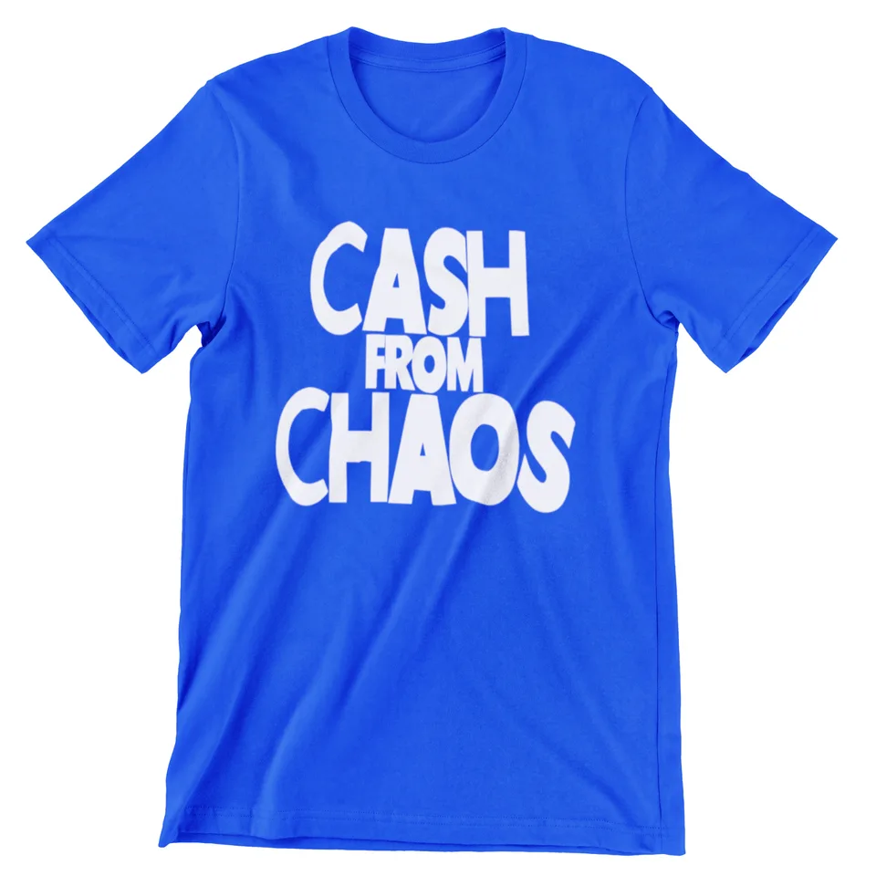 Hotovosť z Chaos Sex Pistols T tričko