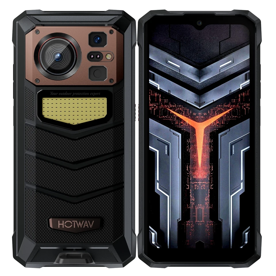 Hotwav W11 Rugged Smartphone 20800MAH 280LM baterka 6.6 '' FHD+ 6GB+ 256 GB 33W 64MP Camera 24MP Night Vision NFC Mobilný telefón