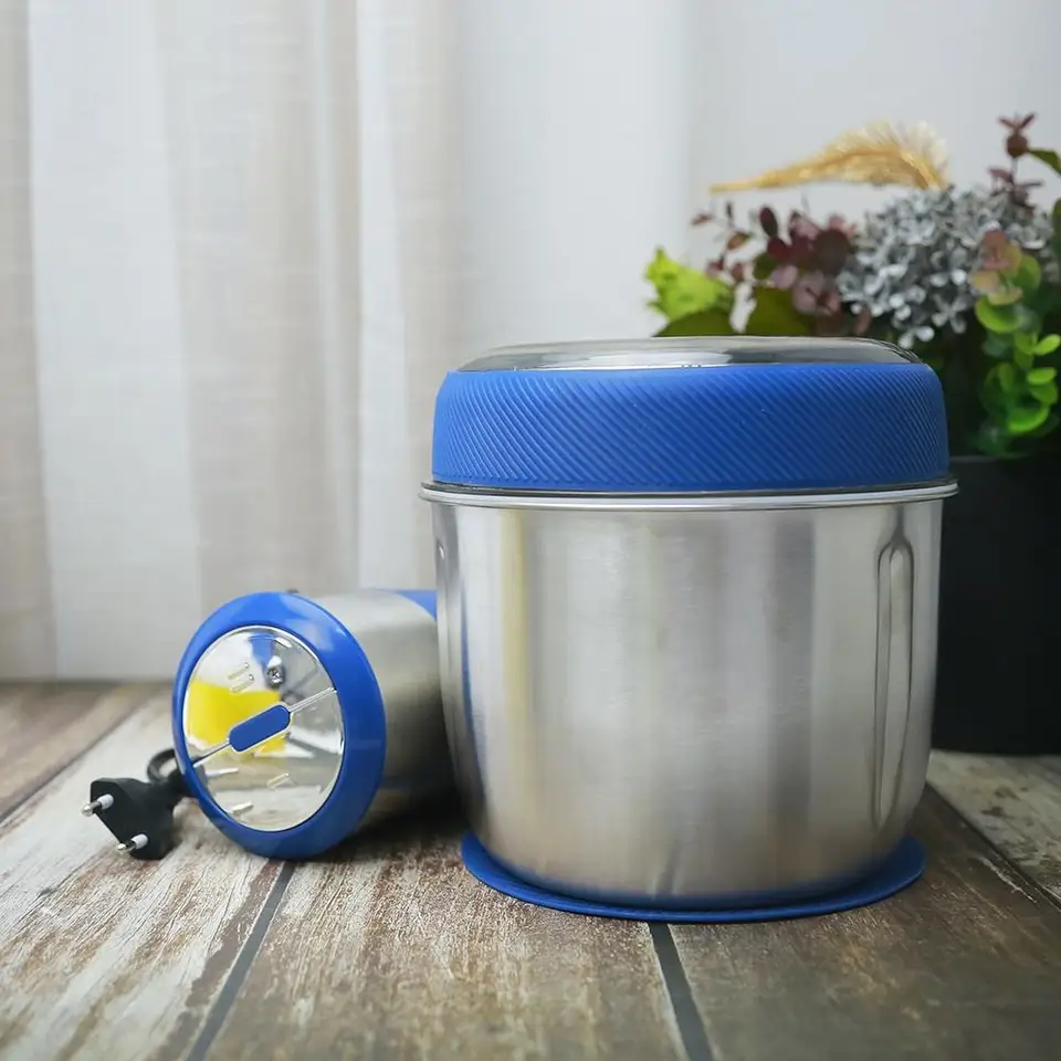 Houselin Meat Grinder, Food Deststory s 2 miskami, 500 W elektrickým jedlom pre detskú výživu, mäso, cibuľu