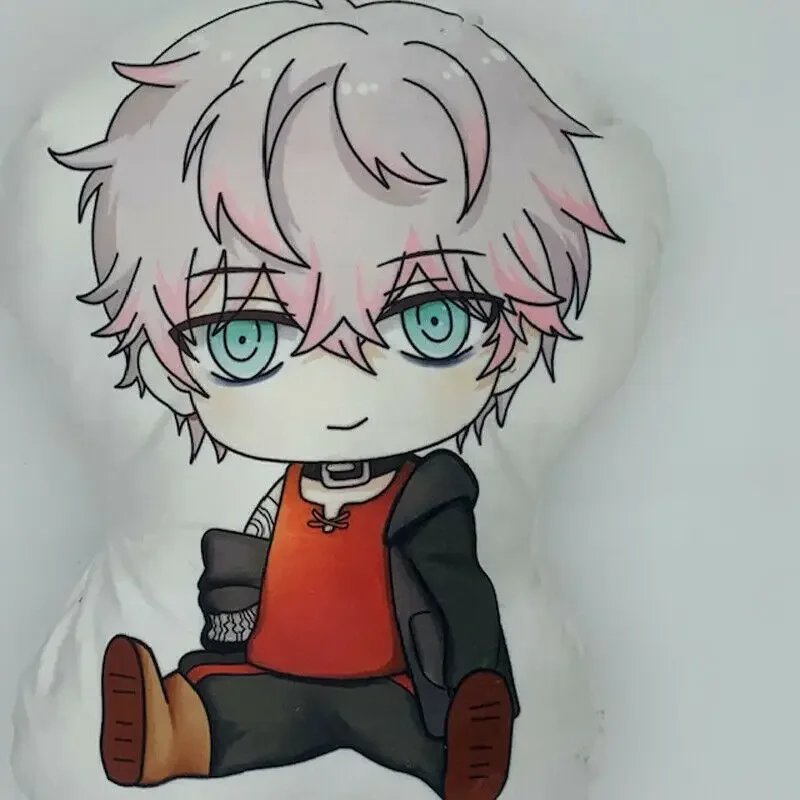 Hra 707 Zen Jumin Yoosung Plush Doll Hračka Hračka Plnená vankúš 3D anime dekoratívne vankúš