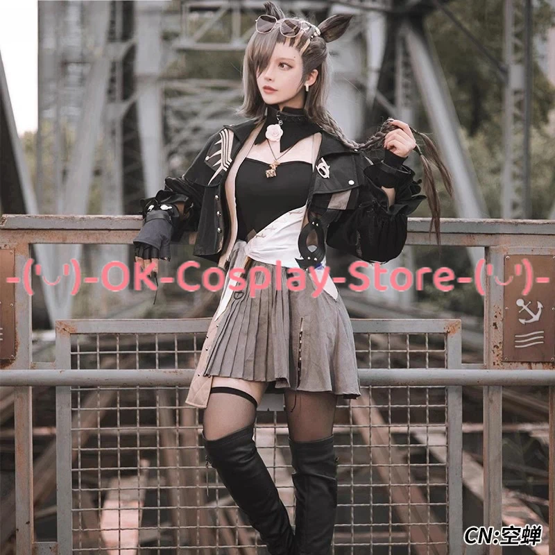 Hra Arknights pokánie Cosplay kostým Dám