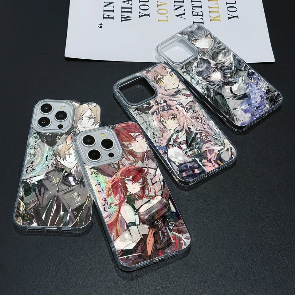 Hra Arknights Telefón puzdro pre Oppo Realme C67 C65 C55 C53 C35 C33 C31 C21Y C20 C11 12 11 10 8i 7 6 5 PEĽKÉ TEXTURY Tvrdý obal