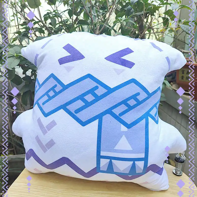 Hra citlali genshin dopad karikatúry špeciálne v tvare hádzanie vankúš Cosplay mäkká pohovka zadné vankúšové darčeky