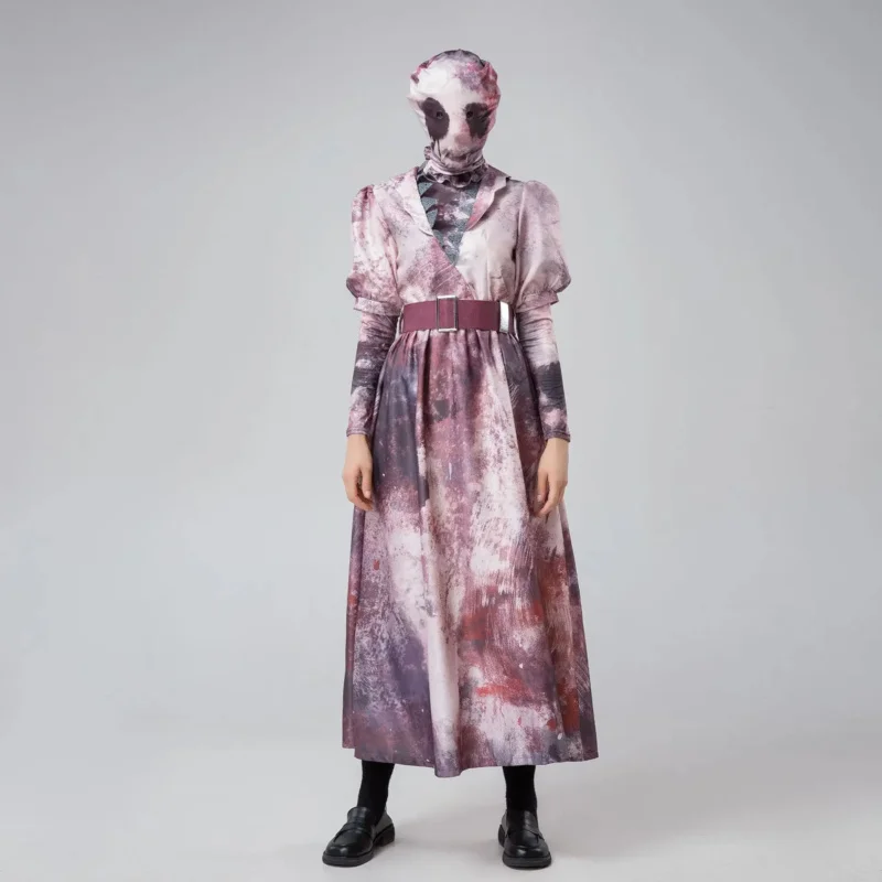 Hra Dead Zombie Daylight Cosplay Dawn of the Dead Dawn Killing Butcher Puff Cos šaty tiché kopanie sestra maska ​​halloween oblek halloween