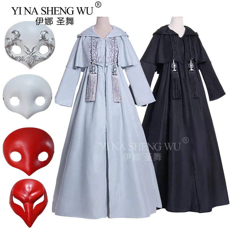 Hra Final Fantasy XIV Endwalker Venat Cosplay kostýmy parochňové vyšívacie kostýmy rúž Halloween Game Uniforma pre mužské dámske masky
