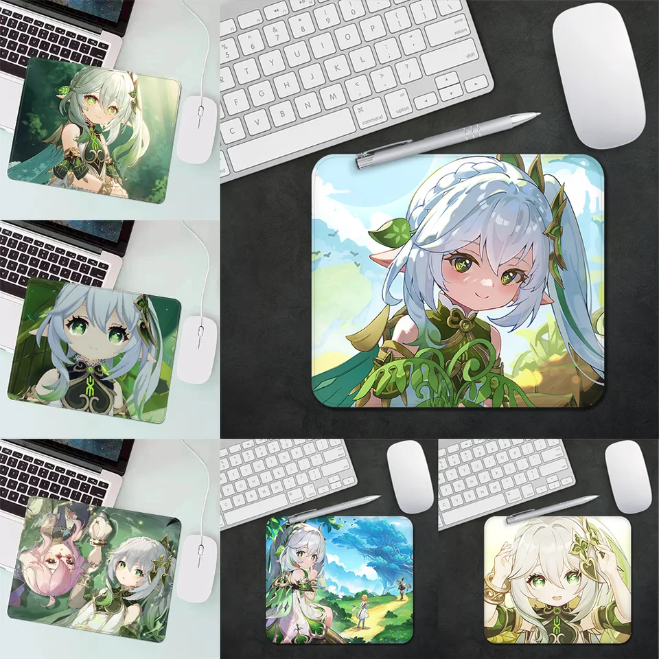 Hra Genshins dopadne na Nahida Gaming Mouse Pad XS Small MousePad pre PC Gamer Desktop Deskorácie Office Mouse Mat Deskmat Deskmat Koberec