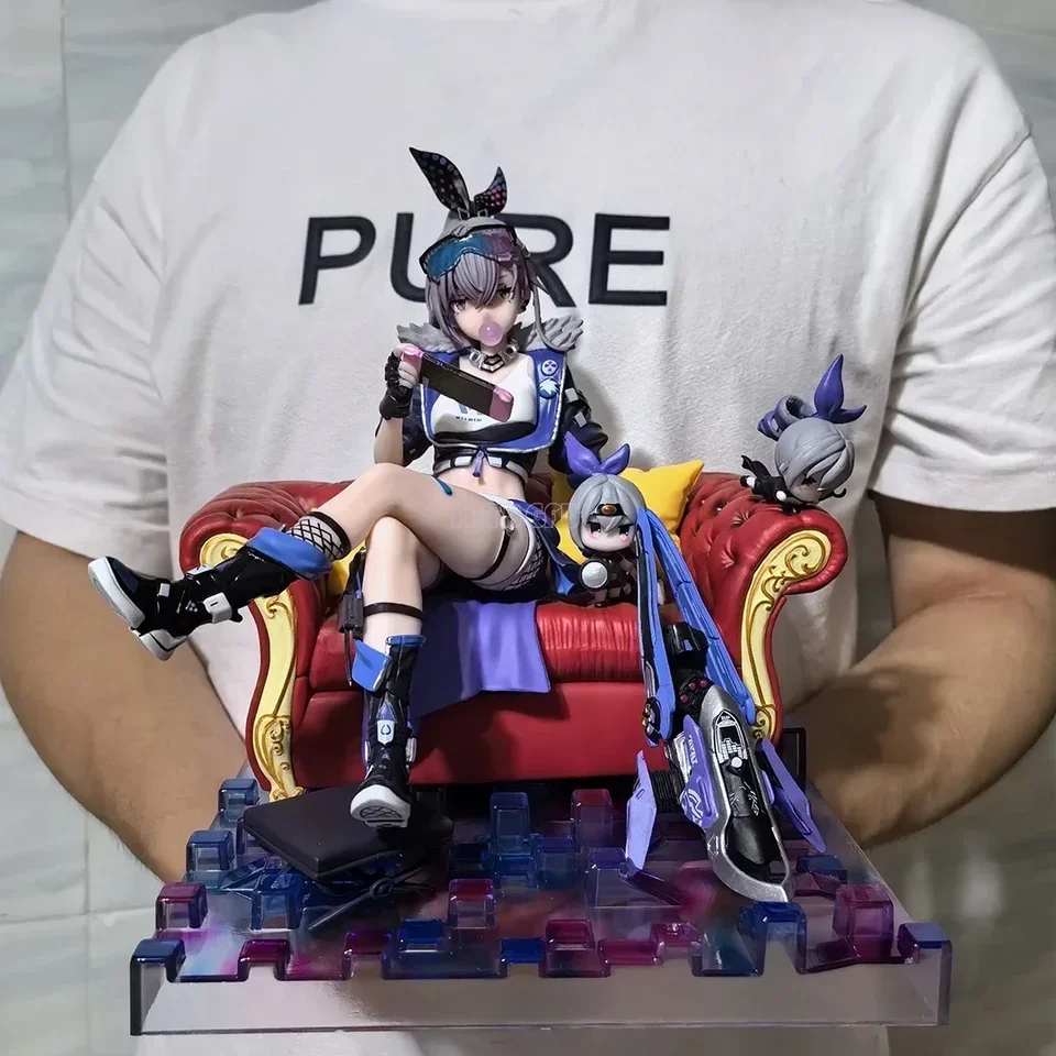 Hra Honkai Star Rail Figure Periférne štúdio Hanser Silver Wolf Figurine GK Apex Innovation Figure Anime PVC Collection Collection socha