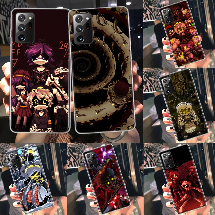 Hra M-Murder-D-Drones Puzdro pre telefón Galaxy Samsung S22 Plus S21 Ultra Clear S20 S23 S24 FE S10 S10E S9 S8
