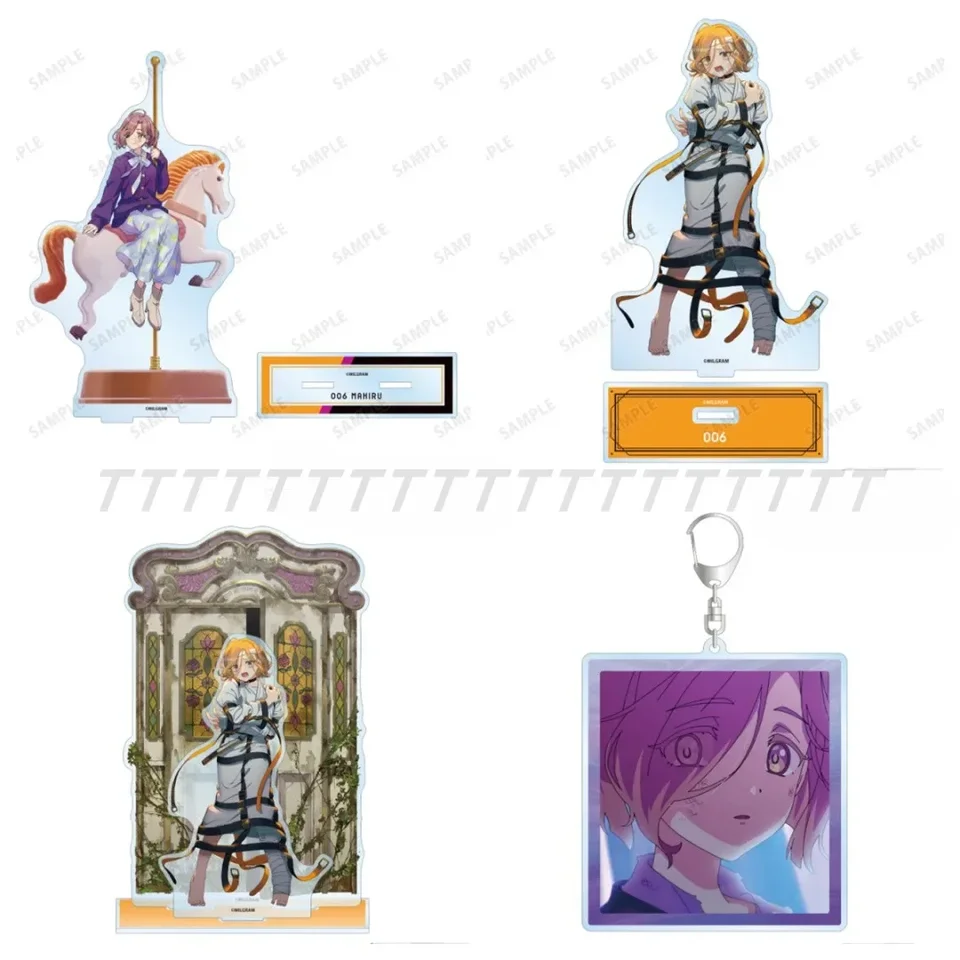 Hra Milgram Acryl Stand Anime Anime 006 Mahiru Figula Model Plate Cosplay hračky pre darček pre darček