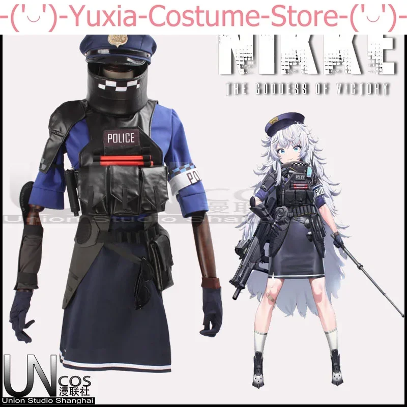 Hra Nikke ： Bohyňa víťazstva Cosplay poli cosplay kostým police cosplay cosplay policajná halloweenská uniforma ženských večierkov cos šaty