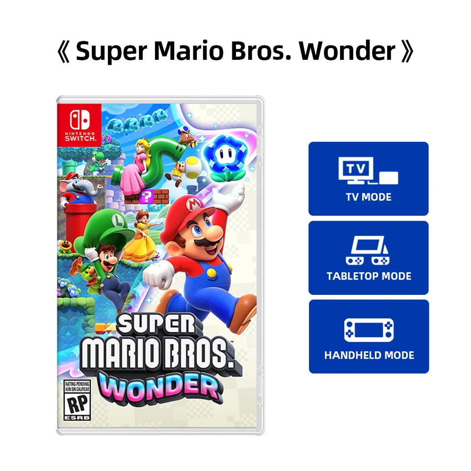 Hra Nintendo Switch - Super Mario Bros. Wonder - Hry Fyzická kazetová podpora televízneho tabletopového vreckového režimu