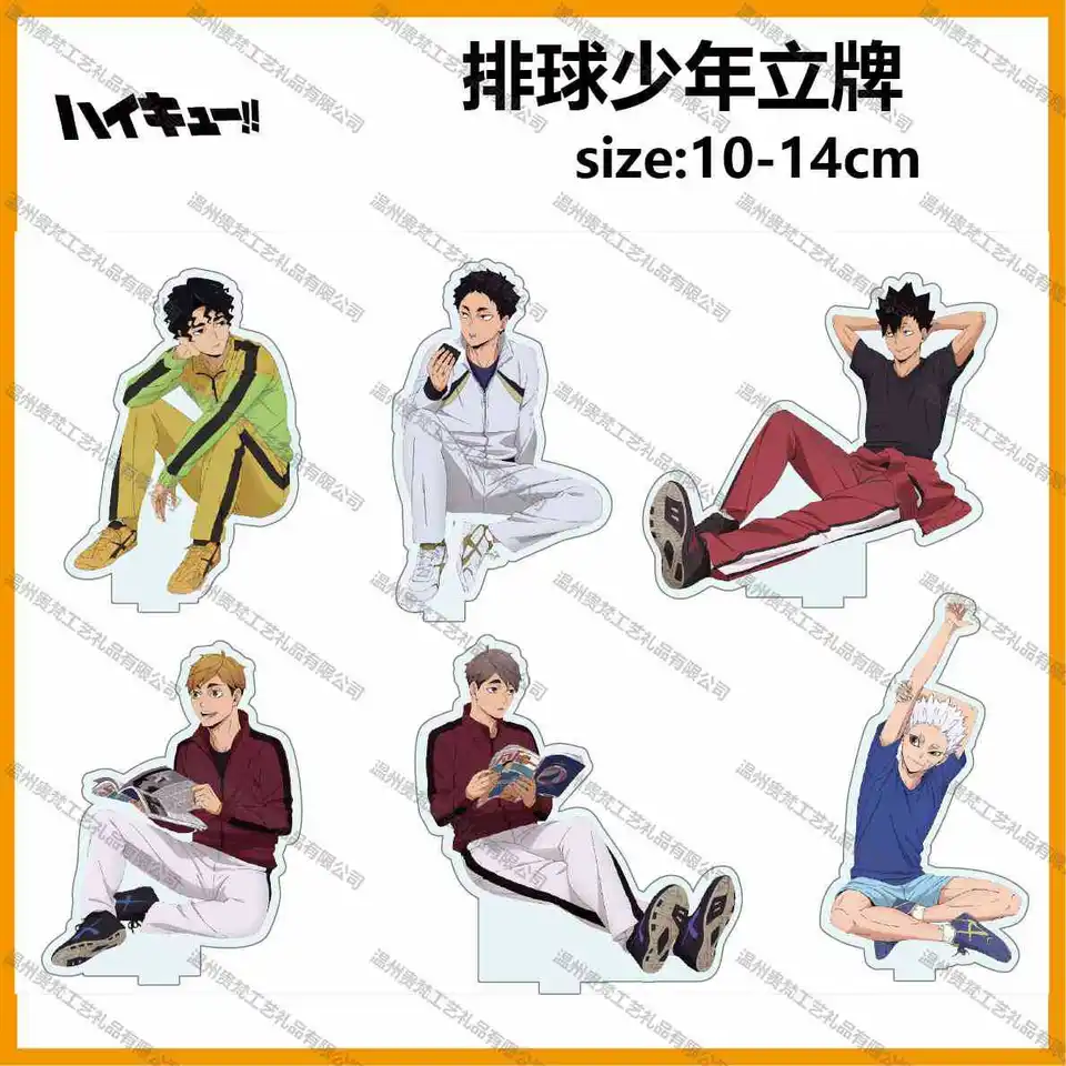 Hra shoyo hinata toru oikawa kenma kozume tobio yu nishinoya postava bábika Anime akrylový stojan modely