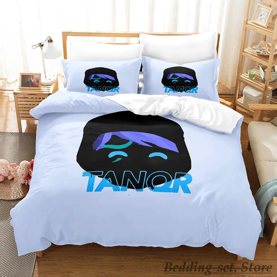 Hra Tanqr Merch Bedding Set Single Twin Full Queen King Set Set set set pre dospelých spál