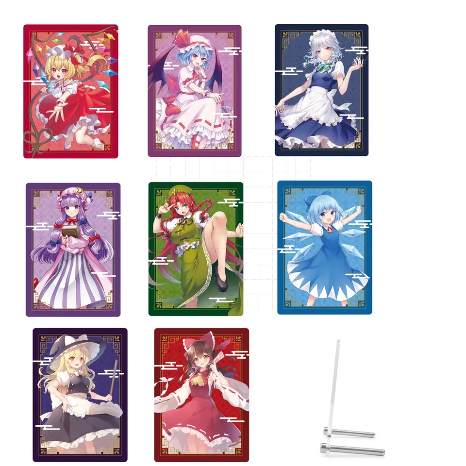 Hra Touhou Project akrylová stánok Doll Anime Kirisame Marisa Cirno Remilia Flandre Patchouli Reimu postava model cosplay hračky darček