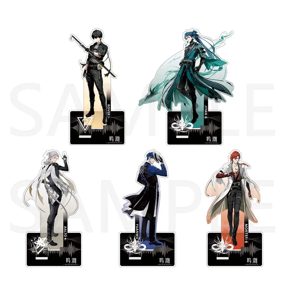 Hra Wuthering Waves postava akrylový stojan Aalto encore chixia rover figurín anime cosplay cosplay cartoon socha sanhua vianočný darček