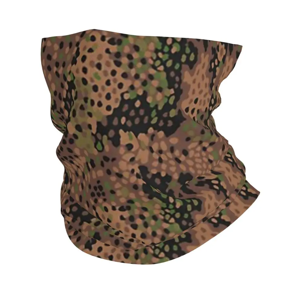 Hrach Dot Camo Military Bandana Gaiter Gaiter Tlačová maska ​​šál viac-použitý cyklistický šál jazda pre mužov
