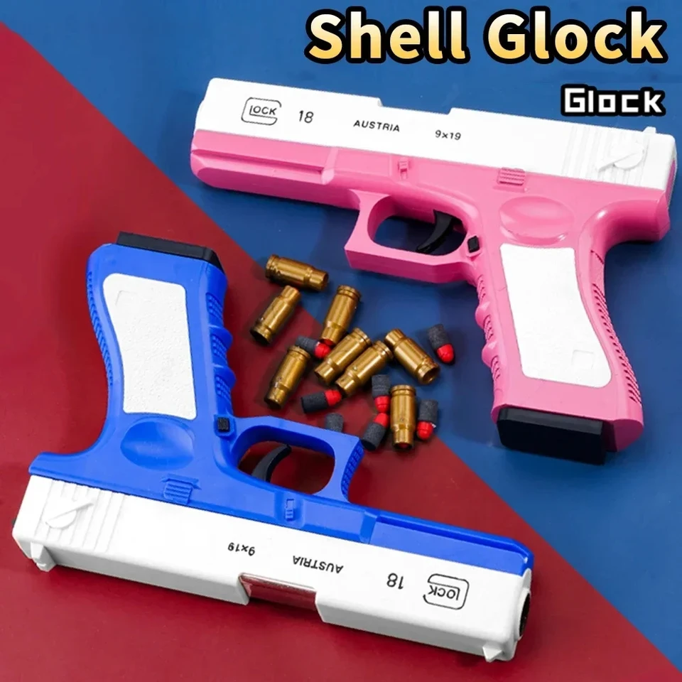 Hračka s mäkkou guľkou Pištoľ Outdoor Combat Weapon Jat Kuracie hračky s tlmičom penový sprej hračky Gun Boy Girl Girl Toy