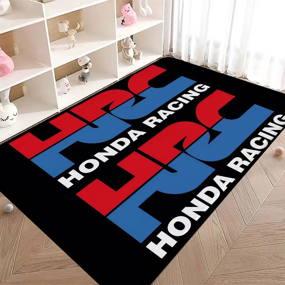 HRC-Honda Motocykel logo HALLWAY Koberec nekĺzanie práčovne