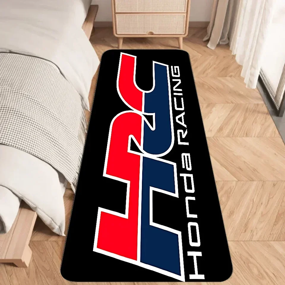 HRC Honda Racing Floor Mat Graphic tlatená flanel rohožky pre kúpeľňu kuchy
