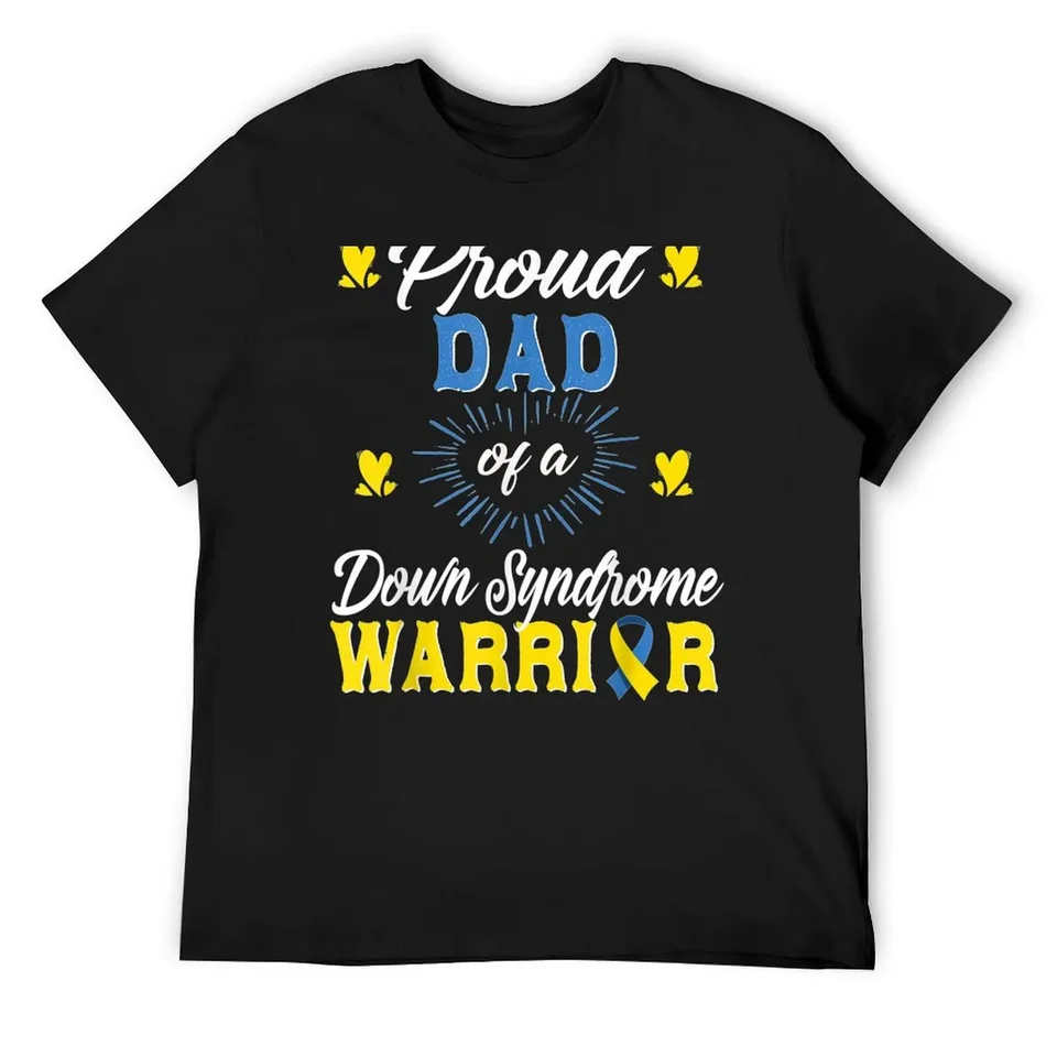 Hrdý otec Down Down Syndrome Warrior Awaress