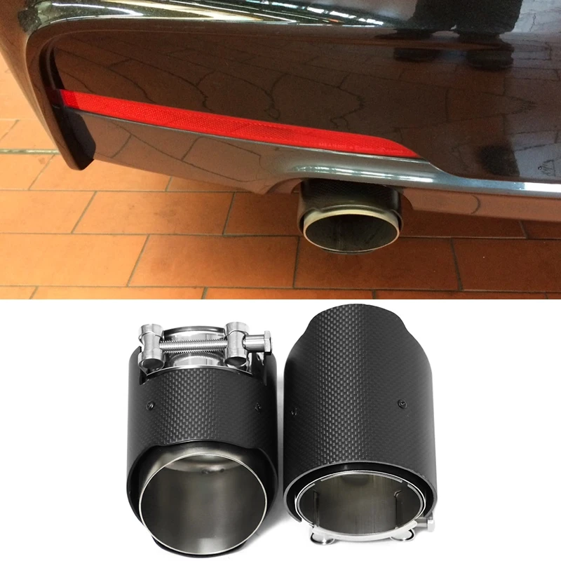 Hrot výfukových plynov 2pcs/šarža pre BMW 2 série F22 F23 M235I M240I F20 F21 M135I M140I F30 M335I M340I F32 F33 F36 F36 M435i