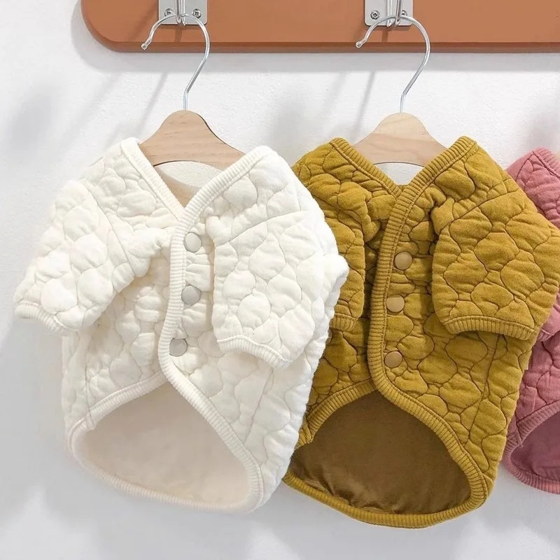 Hrubé teplé domáce zvieratá Cotton Clother Catter Dog Chidle oblečenie pre domáce zvieratá dodávky domácich zvierat doplnky mačiek
