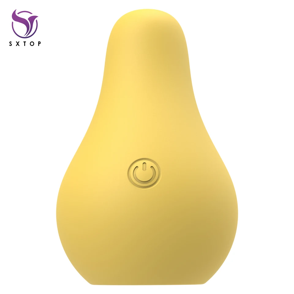 Hruškový vibrátor Vibračné vaječné mäkké silikón Big dildo vibrátory bradavky Maságer ženský masturbátor G Spot Clitoris Stimu