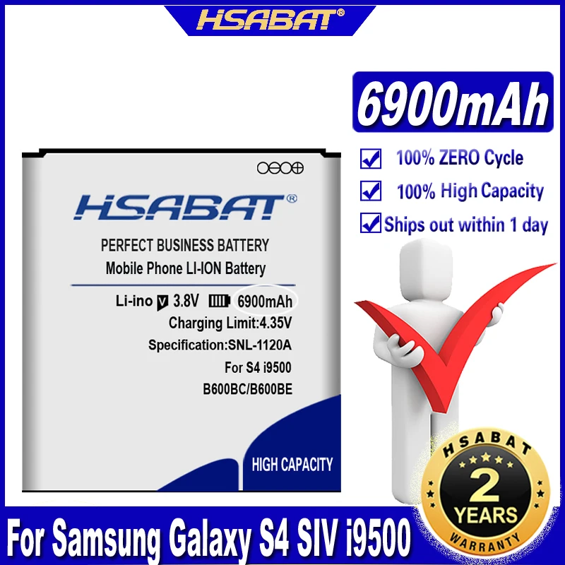 HSABAT EB-L1G6LLU B600BC EB-BG900BBC EB-BG920ABE EB-BG930A pre Samsung Galaxy S3 I9300 S4 I9500 S5 I9600 S6 G9200 S7 G9300