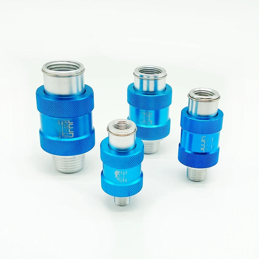 HSV Series Slive Valve HSV-06 G1/8 '' HSV-08 G1/4 '' HSV-10 G3/8 '' HSV-15 G1/2 Pneumatické ovládacie ručné ručné kĺzavé ventil ruky