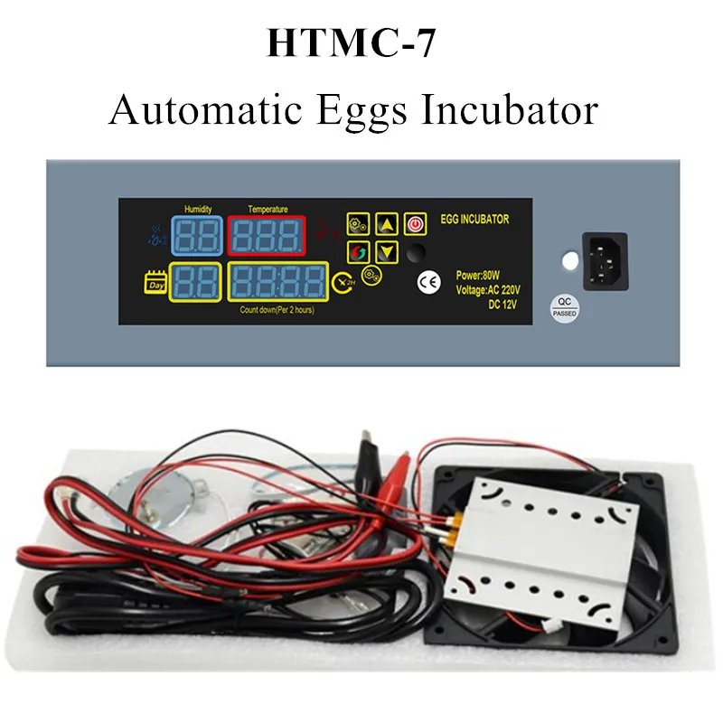 HTMC-7 Automatické vajcia Inkubátor DIY Constant Inkubátor Digitálny regulátor teploty pre kuracie kačacie vták
