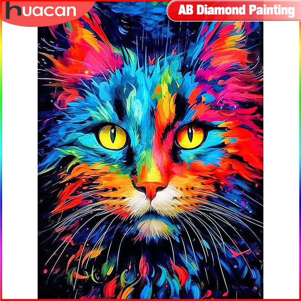 Huacan Diamond Painting Cross Stitch súprav