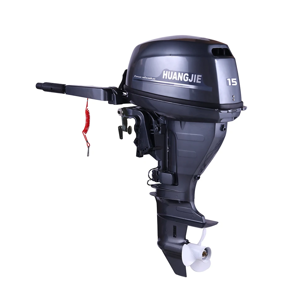 Huangjie 15HP 4 zdvih lodného motora benzínových lodí, ako je Yamaha Outboard Equipment Moteur Hors Bord 15hp