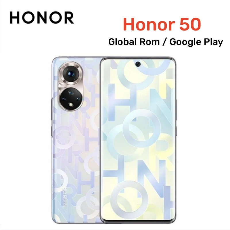 Huawei-Honor 50 5G Smartphone, Global ROM, 6,57 