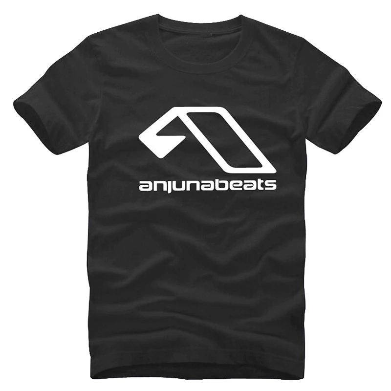 Hudba DJ T košeľa pre mužov za anjunabeats tričko Tričko s krátkym rukávom Tshirt hudba DJ MC Nightclub Nightclub Nightclub Top Top Tee Clothes фттболка ok