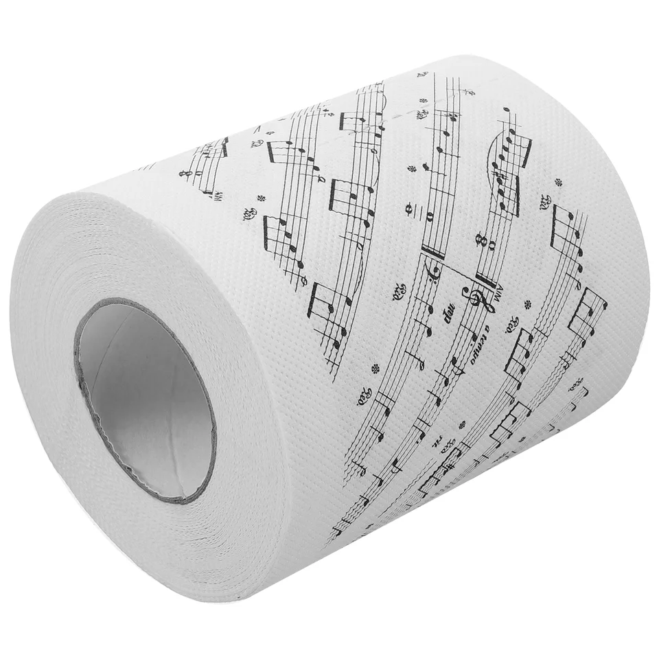 Hudobná poznámka toaletný papier stola obrúsky poznámky vzor Pattersue Soft Tlated Papers