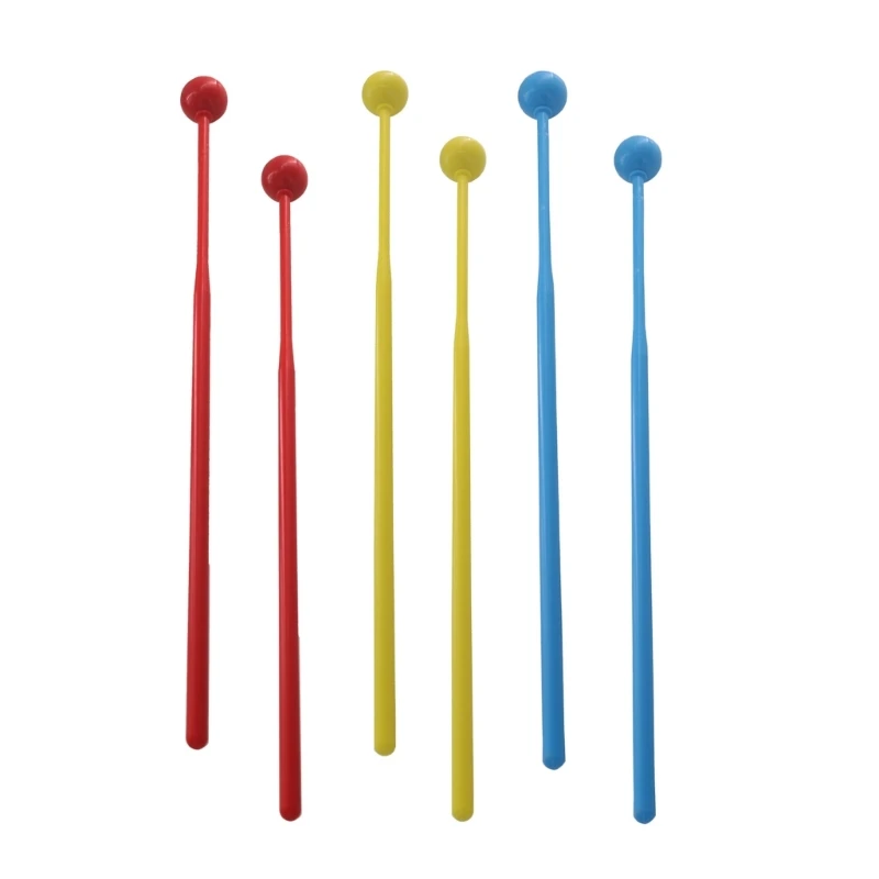 Hudobné prístroje pre výcvik výcvik nástrojov sliepky Marimba Mallet Drumsticks