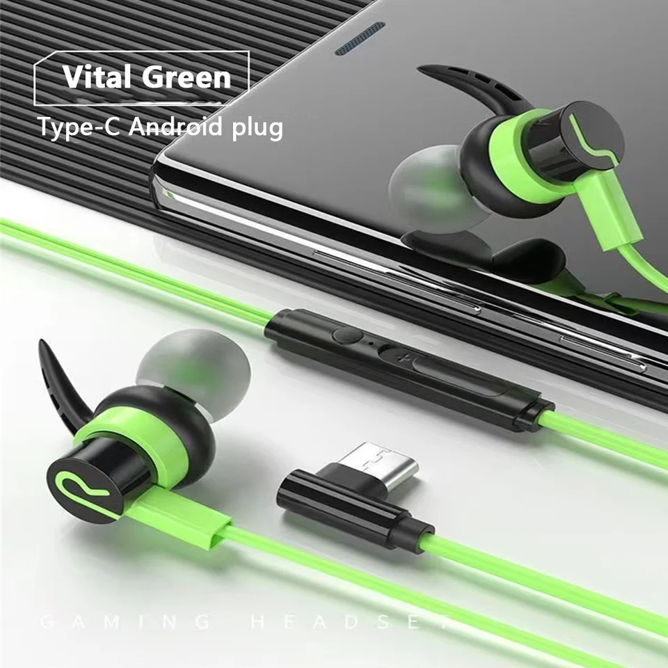 Hudobné slúchadlá slúchadlá Športové slúchadlá odolné voči korózii káblové headset s mikrofónom 1,2 m plastový herný headset hifi hifi