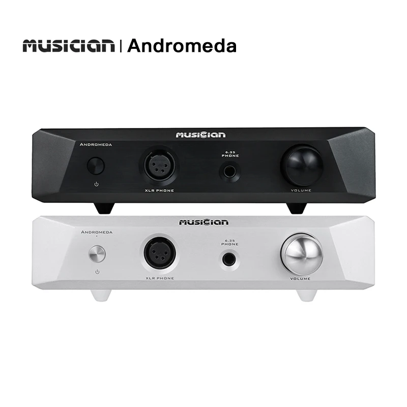Hudobník Andromeda Plne vyvážený čistý zosilňovač pre slúchadlá triedy A 3pin 4pin XLR 6,35 mm 350MW výstup 15-600 zosilňovač slúchadiel
