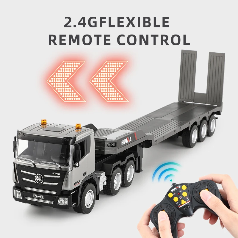 Huina 1/18 RC zliatiny diaľkového ovládača 2,4 GHz 9CH bezdrôtového diaľkového ovládača Model vozidla Model Hray Boy Darček pre deti