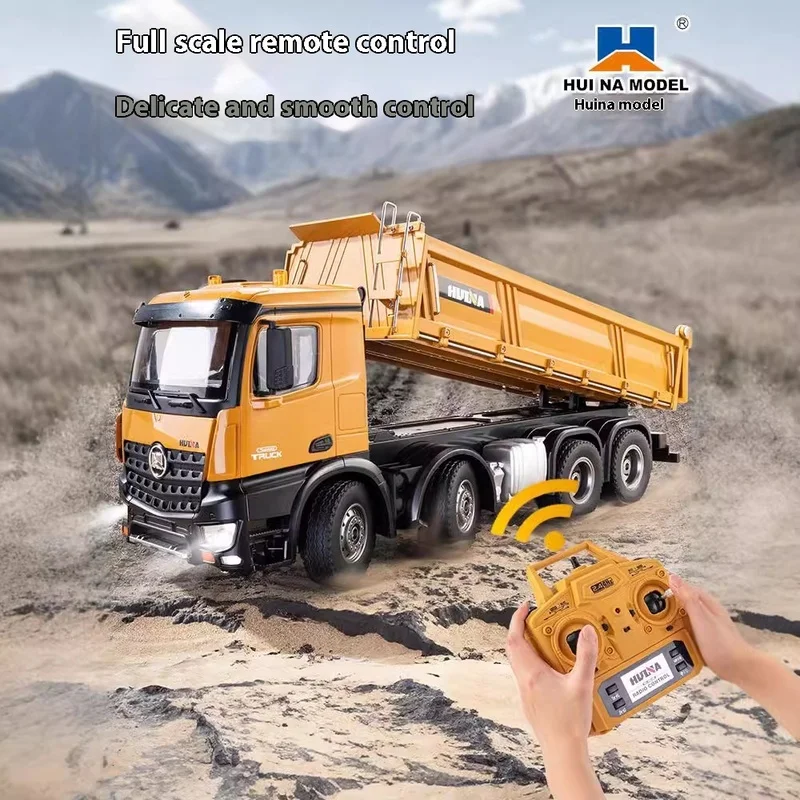Huina 1536 Nový produkt Dvanásť kanálov 1:14 Diaľkové ovládanie zliatiny v plnom stupni