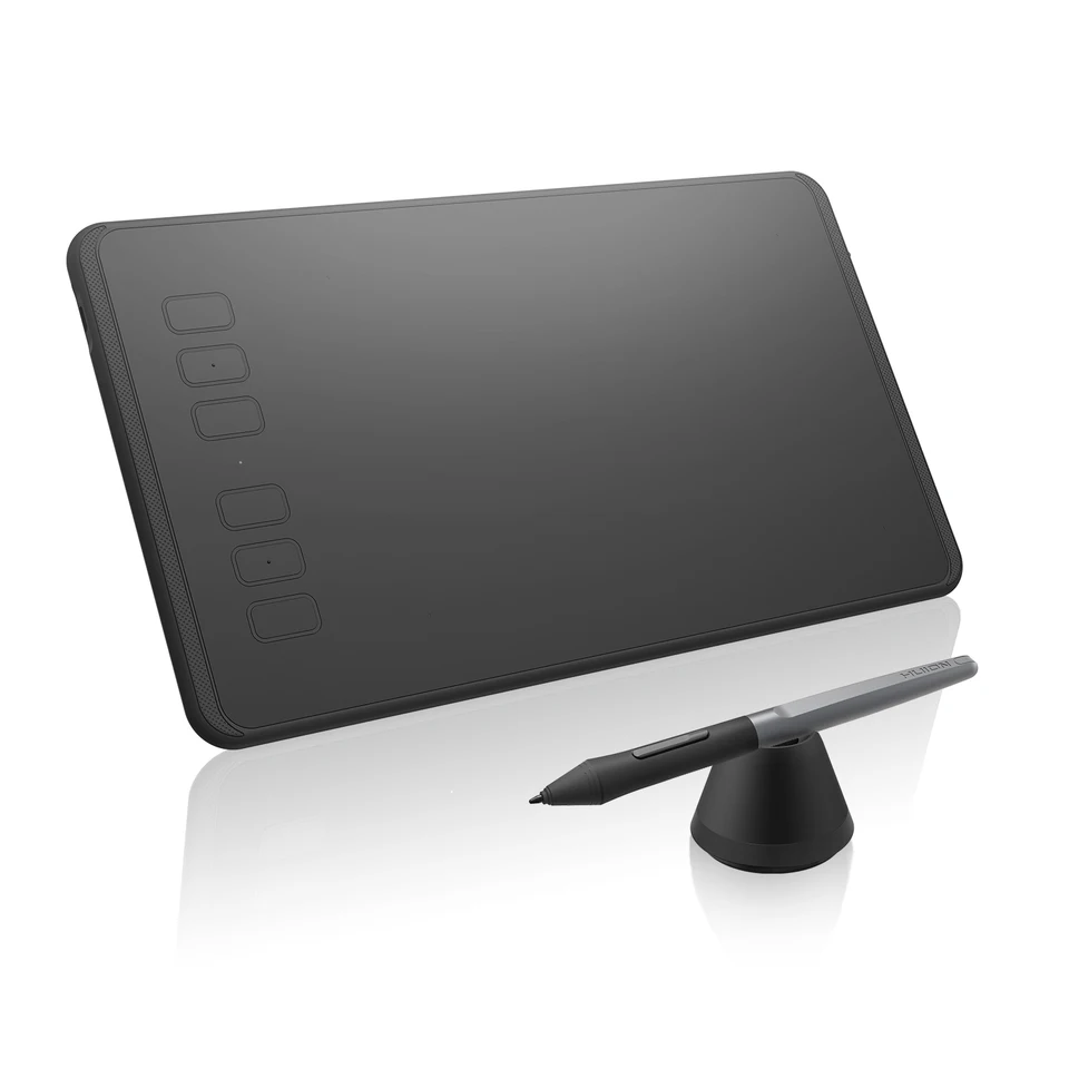 Huion H640P kresba tablety digitálna grafika tableta 6x4 palca tableta 8192